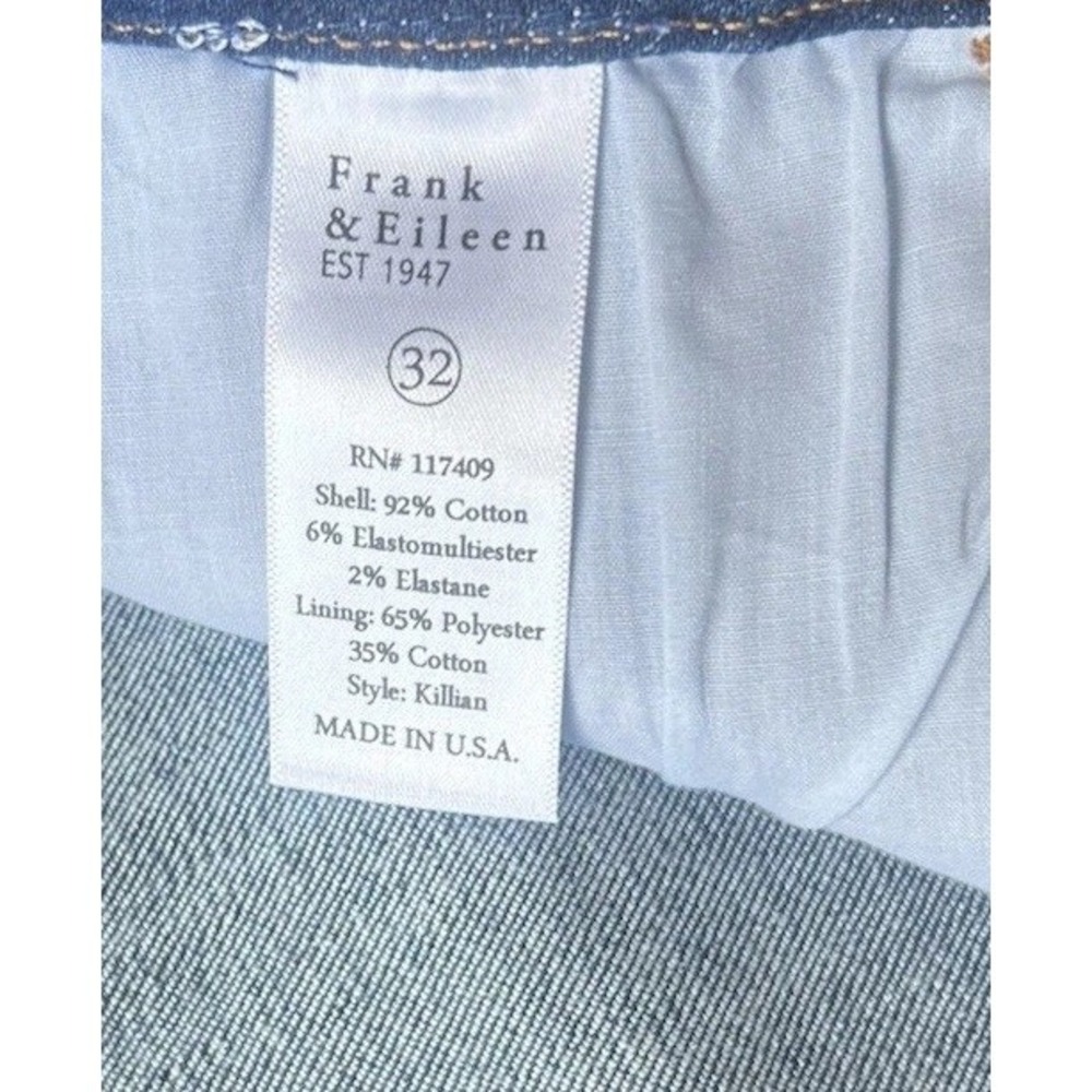 Frank and Eileen Killian Crop Flare Goldilocks Fit Womens Jeans Sz 32 (34x26) - Picture 5 of 12